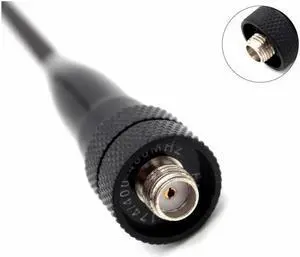 Aomoproing 669C SMA Female Radio Antenna Two Way Concision And Modern Dual Band Easy Installation Durable For BAOFENG UV-5R UV-5RE BF-HF