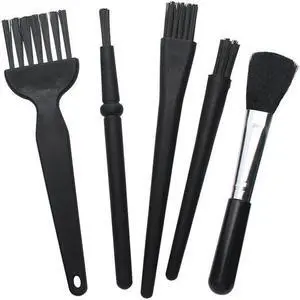 5-piece set -Cleaning brush, computer keyboard, screen, digital SLR camera lens, small household appliances, computer accessories, cleaning and dust removal brush