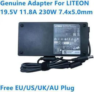 Aomoproing  19.5V 11.8A 230W 7.4x5.0mm LITEON PA-1231-12 AC Adapter For Gaming Laptop Charger Power Supply