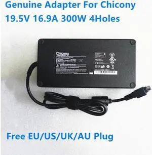 Aomoproing 19.5V 16.9A 330W 4Holes Chicony A17-330P2A A330A006P Power Supply AC Adapter For 330W 230W Laptop Charger