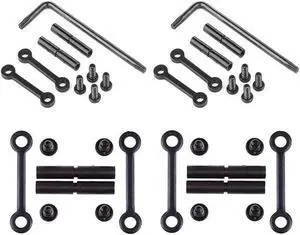 Aomoproing 4 Sets Anti-Walk Rotation Pins Hammer Trigger Pins Set, .154 Non-Rotating Screws Steel Side Plates Non-Slip Fixed Column