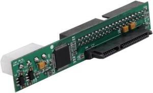 Aomoproing SATA ssd hdd female hard drive to ide 3.5" 40 pin male converter card adapter