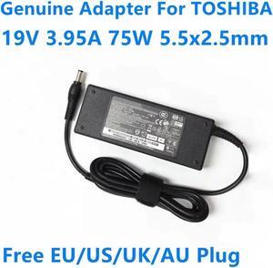 19V 3.95A 75W 5.5x2.5mm PA3715E-1AC3 PA5034E-1AC3 AC Adapter For Satellite L300 L350 L450 L600 Laptop Charger