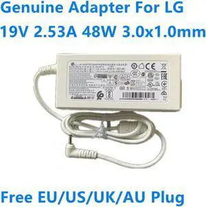 19V 2.53A 48W DA-48F19 ADS-48MS-19-2 19048E AC Adapter Charger For GRAM 15Z970 14Z980C 13Z990 PA-1650-43 ADS-48MSP-19