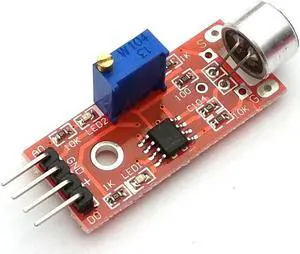 High Sensitive Microphone Sound Sensor Detection Module For Uno AVR PIC 5V DC Power Supply Analog Output Module