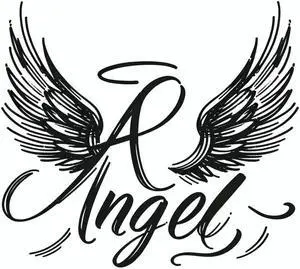 Angle Quote Temporary Tattoos Unique Tattoo Hands Party Favors For Kids Fake Face Tattoos 6 Pcs3.7 x 3.7 inches