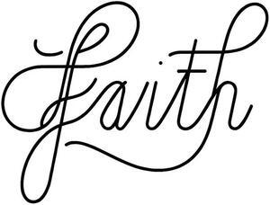 Faith Design Temporary Tattoos Unique Tattoo Hands Party Favors For Kids Fake Face Tattoos 6 Pcs 3.7 x 3.7 inches