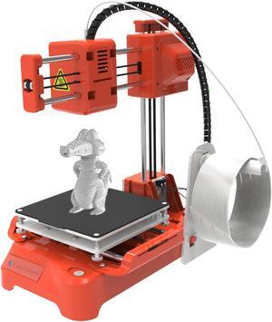 3D Printer 100×100×100mm Print Size DIY Kit Printing Machine with TF Card PLA Sample Filament for Home/School Education Use