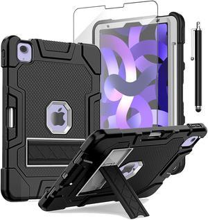 Timoom for iPad Air Case 5th/4th Gen 10.9 (2022/2020), iPad Pro 11 Case  with Clear Shockproof Back [Built-in Pen Holder, Auto Sleep/Wake, Camera