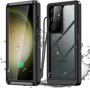 SZYG for Samsung Galaxy S23 Ultra Case,Waterproof Built-in Lens & Screen Protector[Full-Body Shockproof][12FT Military Drop Proof][Dustproof][IP68 Underwater]Case for Galaxy S23 Ultra 5G 6.8.