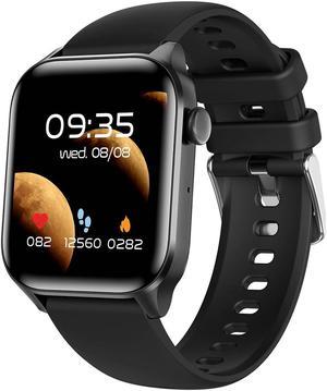 Smart Watch for Android iPhone Waterproof Smart Watches for Men Women Heart Rate, Blood Oxygen Monitor (Answer/Make Call) Bluetooth Fitness Tracker