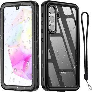 SZYG for Samsung Galaxy A35 5G Case Waterproof Dustproof, Built-in Screen Protector, IP68 Underwater Full Body Shockproof Rugged Protective Cover for Samsung A35 5G 6.6 inch.