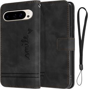 SZYG for Google Pixel 9 Pro XL Wallet Case Flip PU Leather Card Holder RFID Blocking Kickstand Cover Magnetic Closure Shockproof Protective Phone Cover for Pixel 9 Pro XL 6.8" 2024