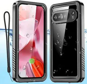 SZYG Waterproof Case for Google Pixel 9 Pro XL Heavy Duty Shockproof Case Built-in Screen Protector Rugged Full Body Protection Underwater Dust Proof Protective Waterproof Cover for Pixel 9 Pro XL 6.8