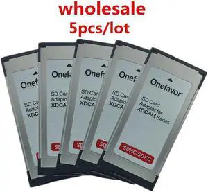 5 Pcs Promotion!!! SD SDHX SDXC Card into Express Card SXS Card Adapter Expresscard Card reader Utral high speed 34mm high quality for XDCAM Series SXS Card Adapter 5Pack