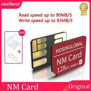 Original for Huawei NM Card 128GB 256GB Nano Memory Card 90MBs For Huawei Mate40 Mate30 X Pro P30 P40 Pro series Nova5 6 MatePad NM 256GB Red