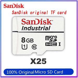 SanDisk TF 8GB Industrial Grade MLC Micro SDHC Class 10  Memory Card Bulk driving recorder camera monitoring MLC MicroSD card Bulk (25 Pack)