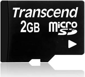 onefavor new Transcend 2 GB microSD Flash Memory Card(without SD Adapter) (Wholesale naked without packaging new)