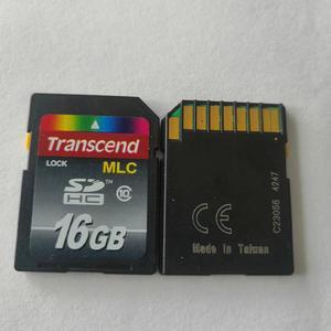 Transcend SD 16GB industrial grade SD card digital camera memory card industrial control equipment Class10 SDHC MLC flash memory card and Free a USB card reader*1