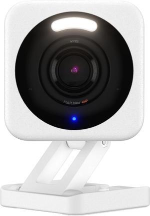 Cam v4, 2.5K WiFi Security Camera, Indoor/Outdoor Cameras for Home Security, Pet Camera/Baby Monitor, Motion Activated Spotlight/Siren, Color Night Vision, 2-Way Audio, Works with Alexa & Google
