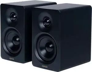 M60 Multimedia Speaker Bluetooth 5.3, 66W RMS, Hi-Res Audio & Hi-Res Wireless Audio, LDAC,3" Mid Bass & 1" Tweeter, USB-C & Aux Inputs, Compact Desktop Speaker  Black