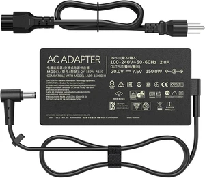 150W Gaming Laptop Charger Compatible with ASUS TUF Gaming A15 A17 F15 F17 FA506 FA706 FX506 FX706 FX705 ADP-150CH B A18-150P1A AC Adapter 150W Gaming Laptop Charger Compatible with ASUS TUF Gaming A15 A17 F15 F17 FA506 FA706 FX506 FX706 FX705 ADP-150CH B A18-150P1A AC Adapter