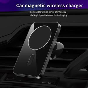 2021 new Magnetic Desktop Phone Qi 15W Wireless Phone Charger Wireless Car Charger