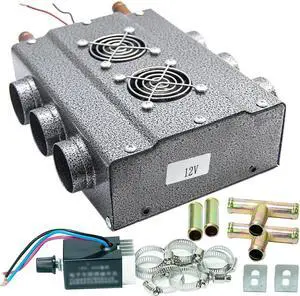 12V-6port Universal Heater Heat + Speed Switch for Cab Truck ports Warm