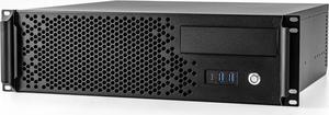Sliger CX3172i | 3U 17" Deep Rackmount Chassis w/ Short Tray | ATX PSU | EATX, ATX and MicroATX Motherboards | 2x 2.5 SSD Mount | 1x 5.25 Drive Bay | Made In USA