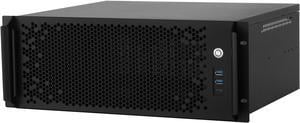 Sliger CX4150a | 4U 15" Depth Rackmount Case| ATX Motherboard | 8x PCIe Slot Cutouts | ATX PSU | 3x Fan Mounts | 1x USB C & 2x USB A | Made in USA