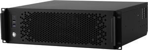 Sliger CX3150x | 3U 15" Depth Rackmount Case | Internal Drive Bracket | ATX Motherboard | 8x PCIe Slot Cutouts | SFX PSU | 2x Fan Mounts | 1x USB C & 2x USB A | Made in USA