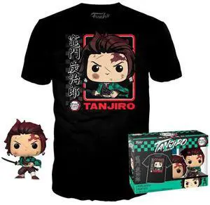 Funko POP and TEE Demon Slayer Tanjiro BL XL - 62494 Funko POP and TEE Demon Slayer Tanjiro BL XL - 62494