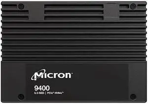 Micron MTFDKCC6T4TGJ-1BC1ZABYY Hard Drive 6.4TB SSD NVMe PCIe Gen4 U.3 15mm SED - 9400 MAX Series