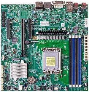 Super  X13SAZ-Q Motherboard Micro-ATX 12th Gen ITL Core I9/I7/I5/I3/Pentium/Celeron Processors