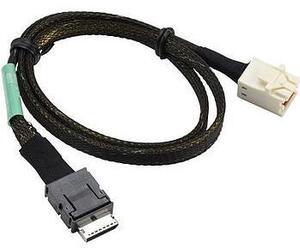 SMC CBL-SAST-0929 OCuLink Source To MiniSAS HD Target V.91 Cable, Internal, PCIe NVMe SSD