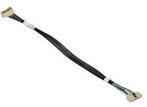 SMC CBL-MCIO-1339M5R Cable For Storage Applications MCIO X8 Straight To MCIO X8 Right Angle 1.27 Ft (39CM)