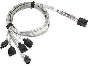 SMC CBL-SAST-0591 29.52in Cross-Over Mini-SAS HD To 4 SATA