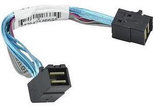 SMC CBL-SAST-0706 Internal Cable Connector: MiniSAS HD Cable(Reversed RA) To MiniSAS HD, Data Rate 12G, 11CM, 30AWG