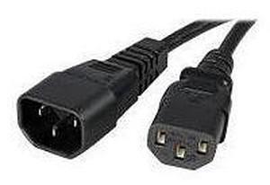 SMC CBL-0279L 3FT US Power Cord Extension PB-Free