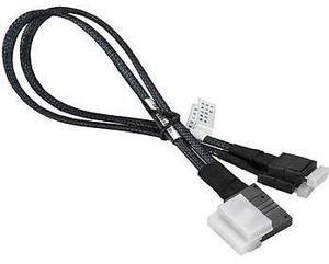 SMC CBL-SAST-0817 Oculink Cable For Storage Applications Slimline SAS X8 To 2x OCuLink (X4) 1.18ft (36CM)