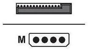 SMC CBL-0080L 5.90in SATA Power Adapter Cable PBFree