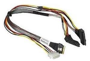 SMC CBL-SAST-0953 Slimline Cable X8 To PCIe 2x SFF-8639 And Power 55CM