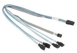SMC CBL-0097L-02 19.7in IPass To 4 SAS/SATA Cable For HDD