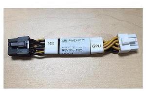 SMC CBL-PWEX-0782  Tesla K80(1)/M60/M40/P100/P40 GPU Cable 2x4F/RA/PCIe To 2x4F/CPU