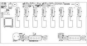 BPN-SAS-213LTQ 2U 8x SAS/SATA HDD UIO Chassis Backplane