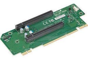 RSC-W2-66G4 2U WIO Left-Side Passive Riser Card - 2x PCI-E X16 4.0