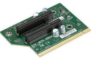 RSC-W2R-88G4 2U WIO Right-Side Passive Riser Card - 2x PCI-E X8 4.0
