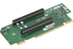 RSC-W2-66 2U WIO Left-Side Passive Riser Card - 2x PCI-E X16 Signal And 2x PCI-E X16 Output