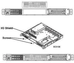 MCP-260-00144-0B 1U I/O Shield For X11SDW