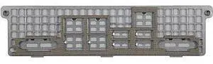 MCP-260-00078-0N 1U I/O Shield For X10 And X9 Server Motherboards With 5X5mm Vent Hole And EMI Gasket